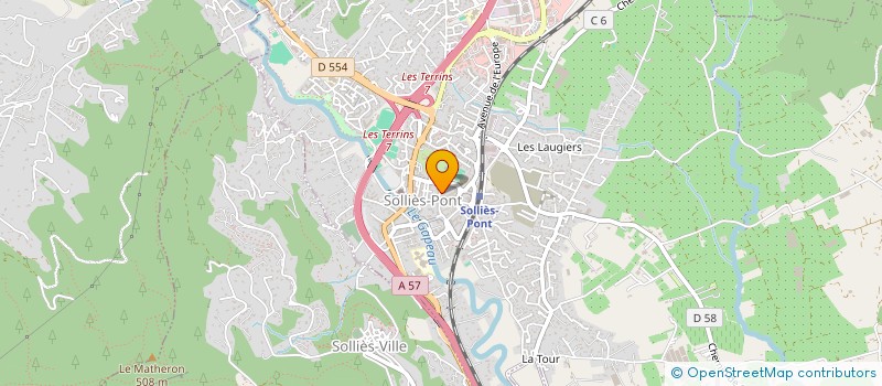 localisation de l'entreprise 910 604 578 à SOLLIES-PONT