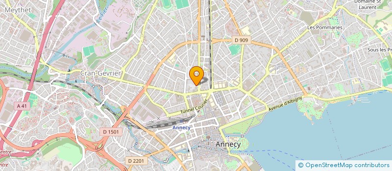 localisation de l'entreprise 910 605 351 à ANNECY