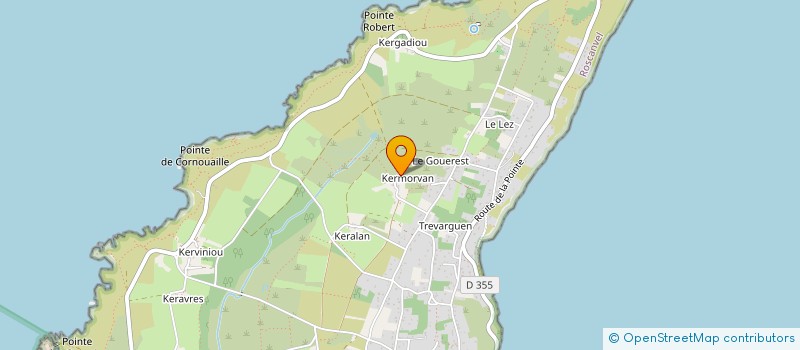 localisation de l'entreprise 910 610 195   ROSCANVEL