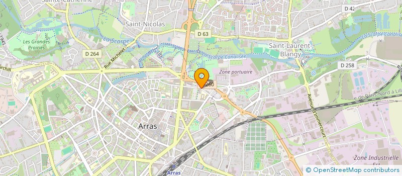 localisation de l'entreprise 910 624 808   ARRAS