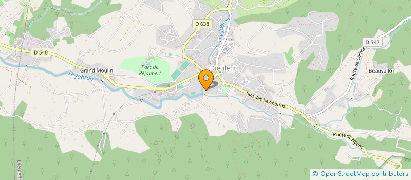 localisation de l'entreprise 910 636 281   MONTJOUX