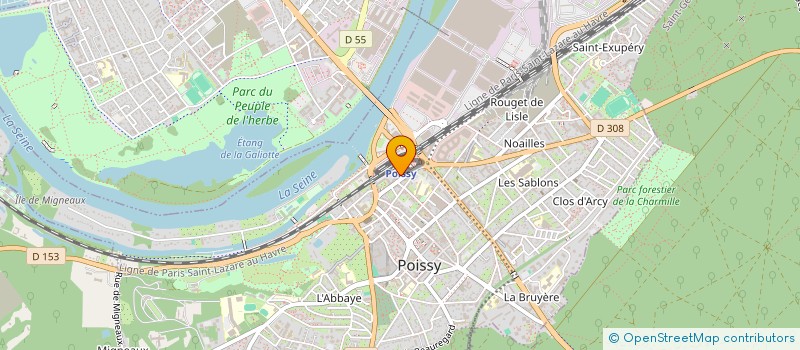 localisation de l'entreprise 910 651 017   POISSY