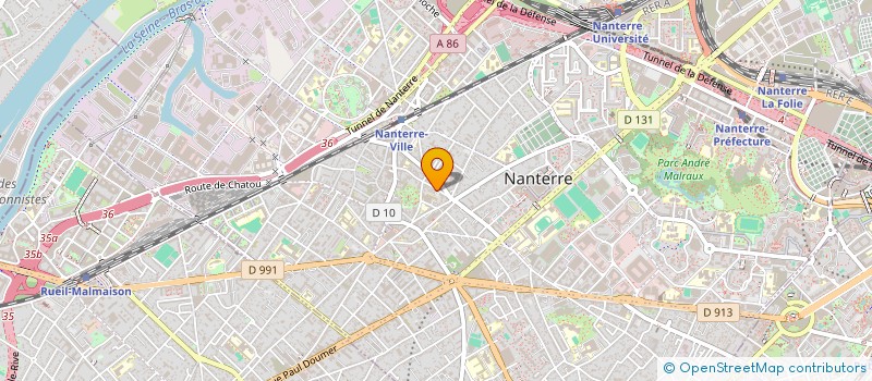 localisation de l'entreprise 910 652 627   NANTERRE