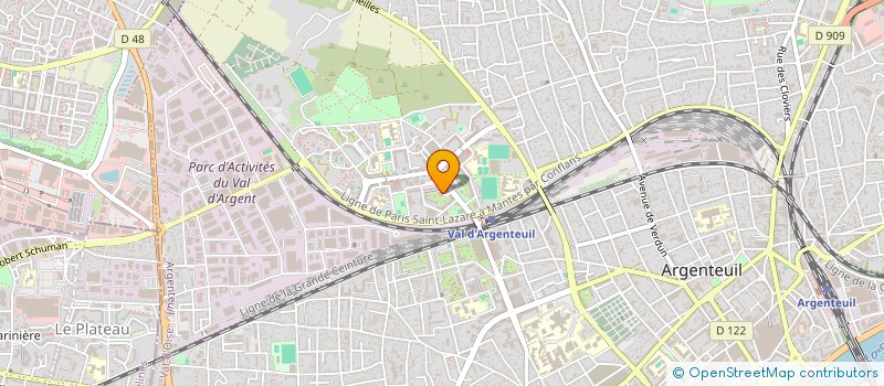 localisation de l'entreprise 910 656 800   ARGENTEUIL