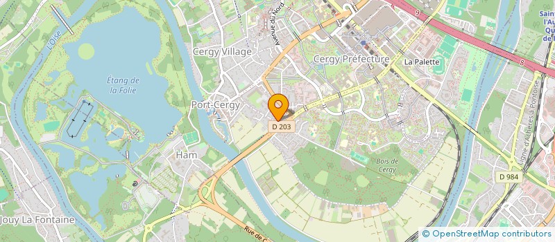 localisation de l'entreprise 910 669 183   CERGY