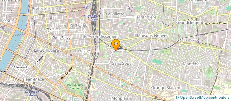 localisation de l'entreprise 910 677 723   LYON