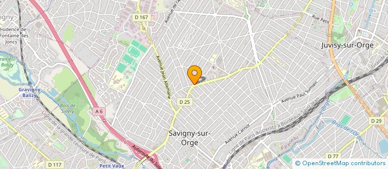 localisation de l'entreprise 910 677 806 à SAVIGNY-SUR-ORGE