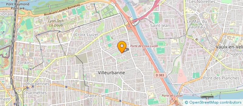 localisation de l'entreprise 910 683 911   VILLEURBANNE