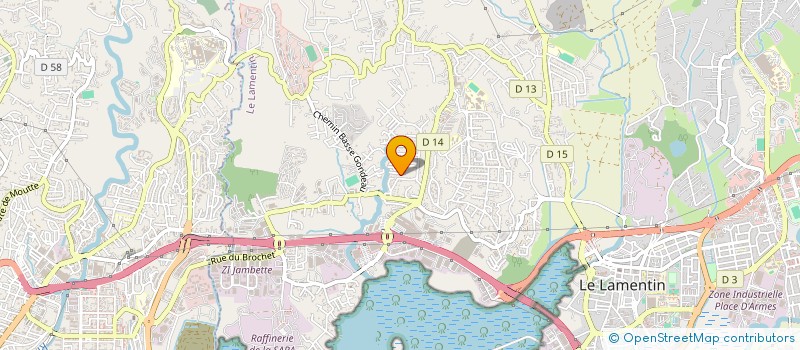 localisation de l'entreprise 910 685 379   LE LAMENTIN