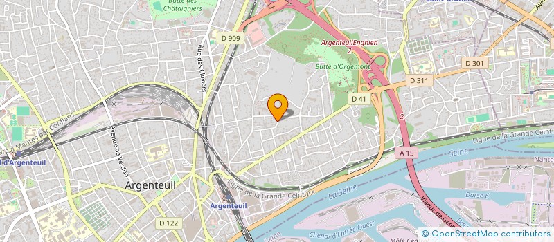 localisation de l'entreprise 910 706 555   ARGENTEUIL