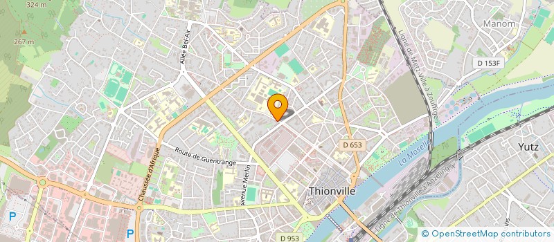 localisation de l'entreprise 910 707 439 à ROMBAS