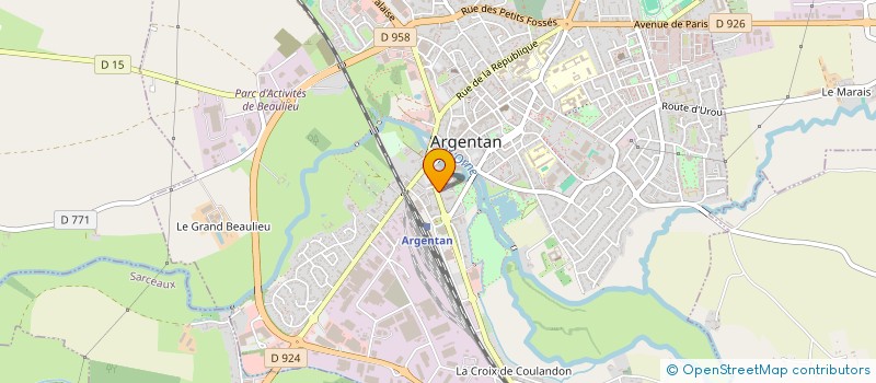 localisation de l'entreprise 910 714 989   ARGENTAN