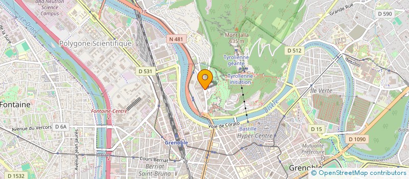 localisation de l'entreprise 910 721 687  à GRENOBLE