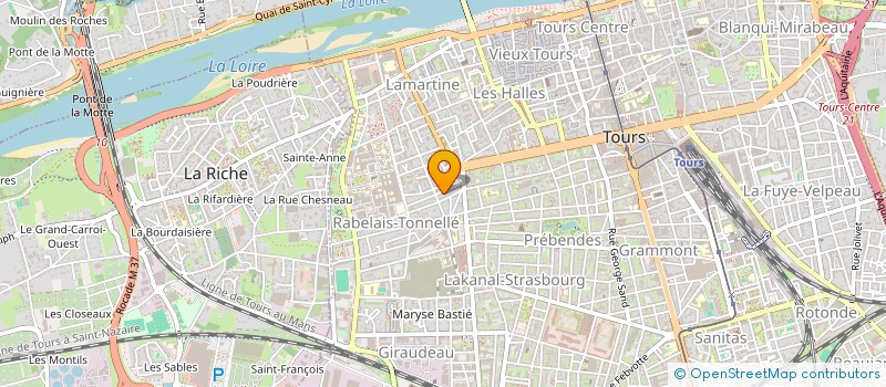 localisation de l'entreprise 910 725 928   TOURS