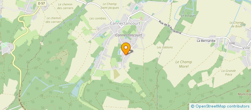 localisation de l'entreprise 910 728 146   CANNECTANCOURT