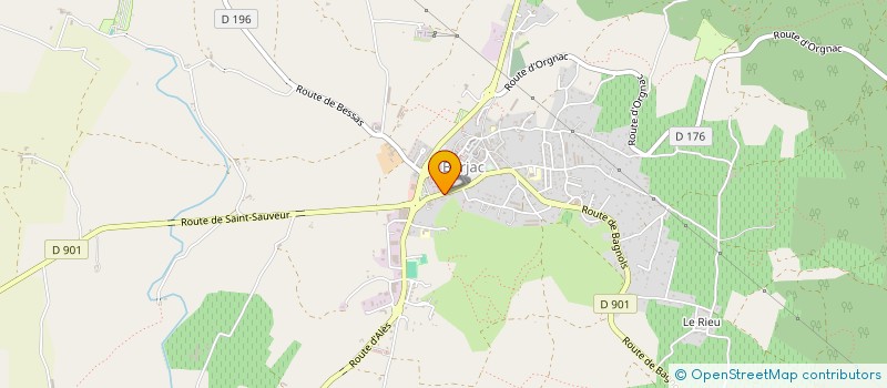 localisation de l'entreprise 910 731 801   BARJAC