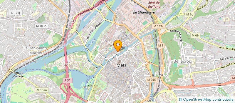 localisation de l'entreprise 910 741 263   METZ