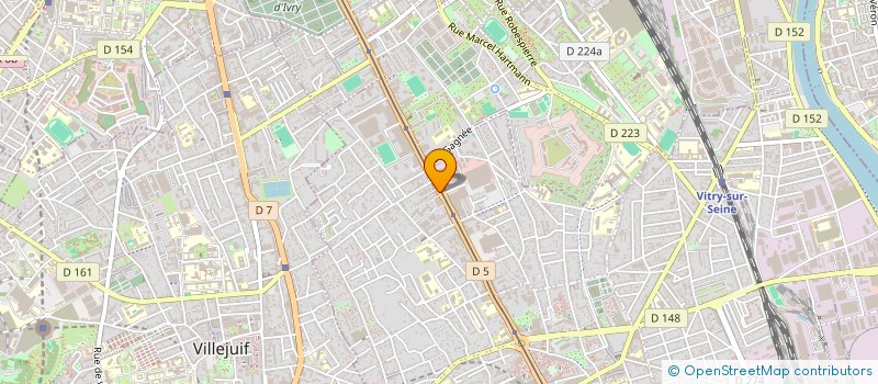 localisation de l'entreprise 910 750 363   VITRY-SUR-SEINE