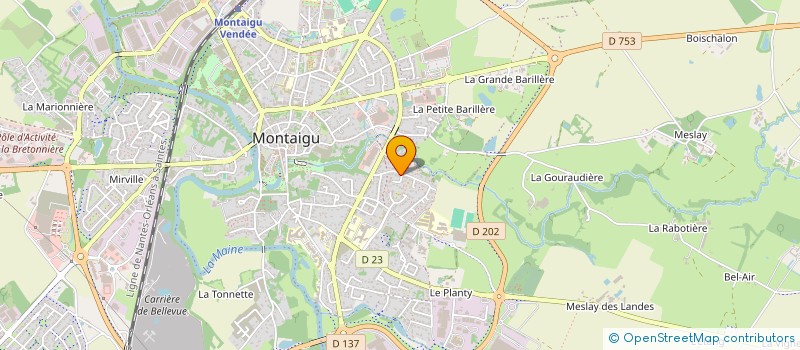 localisation de l'entreprise 910 752 484 à MONTAIGU-VENDEE