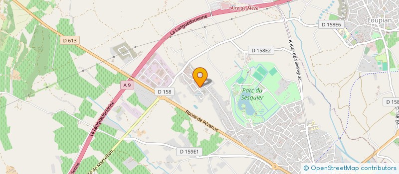 localisation de l'entreprise 910 760 289  à MEZE