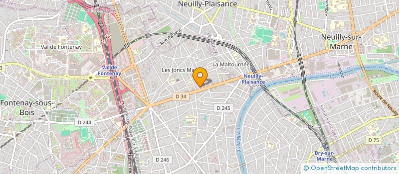 localisation de l'entreprise 910 761 436  à VINCENNES