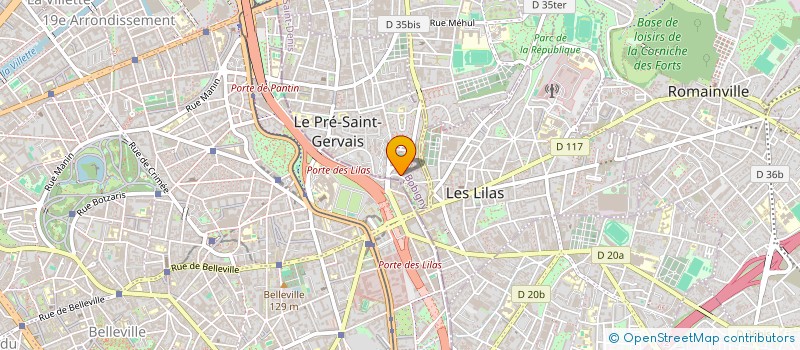 localisation de l'entreprise 910 765 148  à LE PRE-SAINT-GERVAIS
