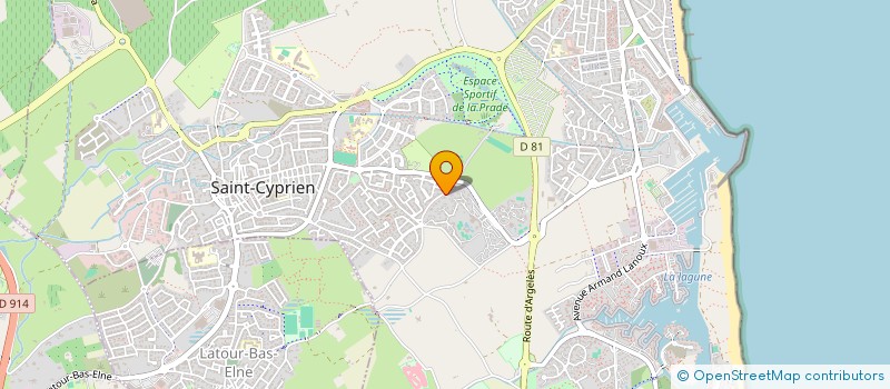 localisation de l'entreprise 910 772 284   SAINT-CYPRIEN