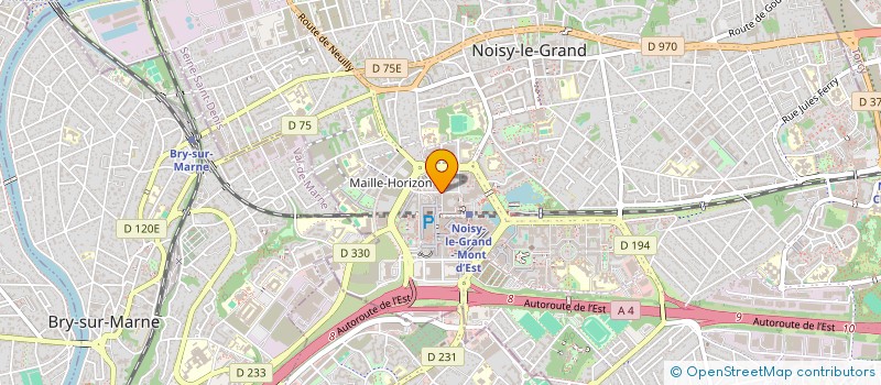 localisation de l'entreprise 910 783 224   NOISY-LE-GRAND