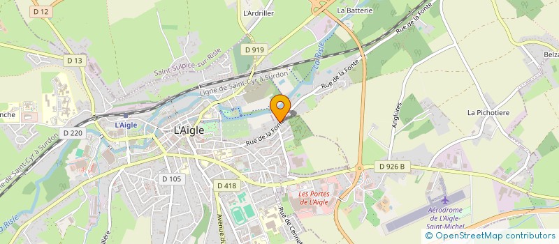 localisation de l'entreprise 910 787 506 à SAINT-SULPICE-SUR-RISLE