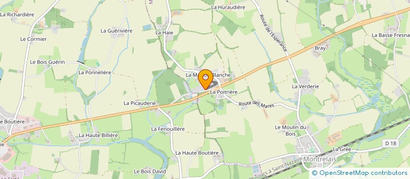 localisation de l'entreprise 910 803 311   MONTRELAIS