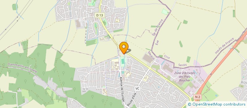 localisation de l'entreprise 910 809 136   SAINT-SOUPPLETS