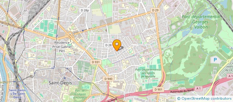 localisation de l'entreprise 910 809 888   SAINT-DENIS