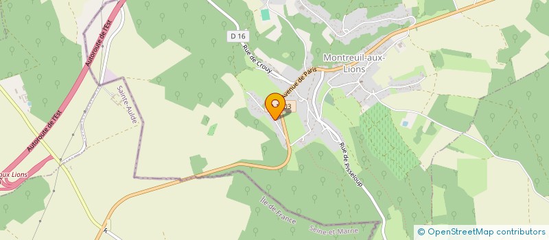 localisation de l'entreprise 910 810 761   TROCY-EN-MULTIEN