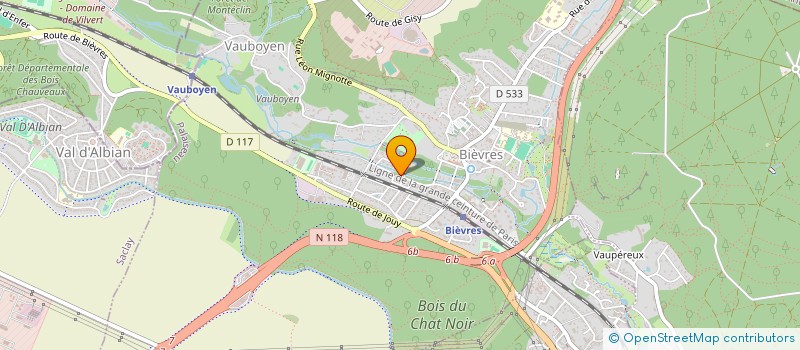 localisation de l'entreprise 910 811 298   BIEVRES