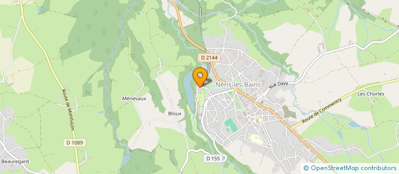 localisation de l'entreprise 910 828 144   NERIS-LES-BAINS