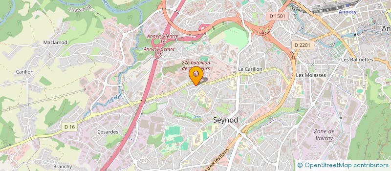 localisation de l'entreprise 910 831 031 à ANNECY