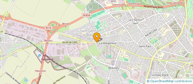 localisation de l'entreprise 910 835 974  à CAEN