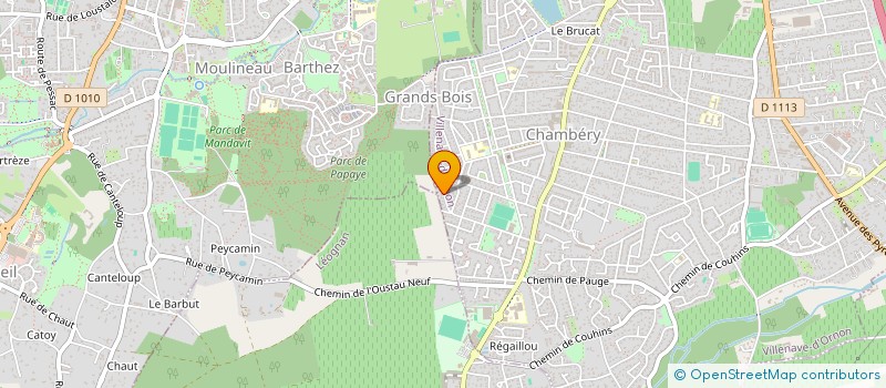 localisation de l'entreprise 910 842 509   VILLENAVE D ORNON