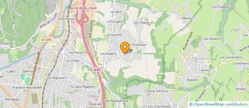 localisation de l'entreprise 910 844 679   GRESY-SUR-AIX