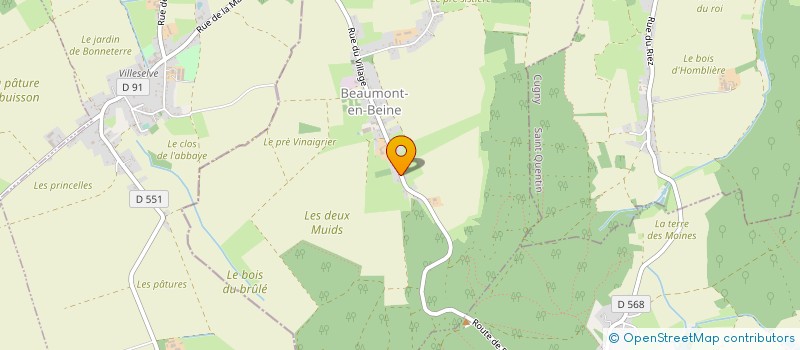 localisation de l'entreprise 910 858 703   BEAUMONT-EN-BEINE
