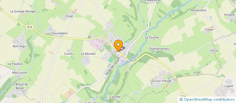 localisation de l'entreprise 910 861 236   AUGE