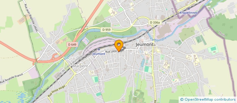 localisation de l'entreprise 910 865 161 à JEUMONT