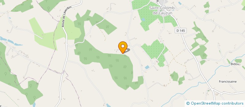 localisation de l'entreprise 910 867 308   SAINT-COLOMB-DE-LAUZUN