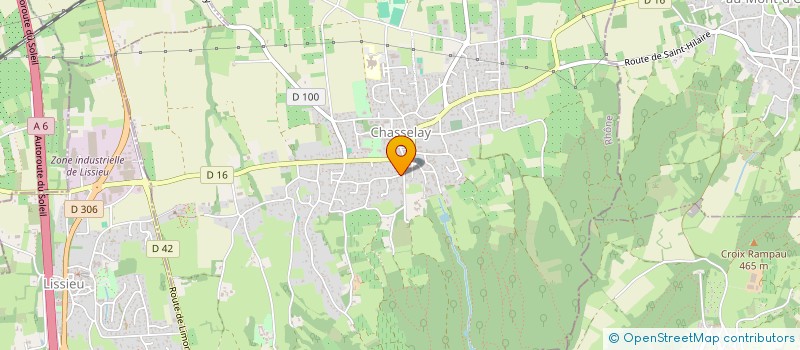 localisation de l'entreprise 910 873 744   CHASSELAY