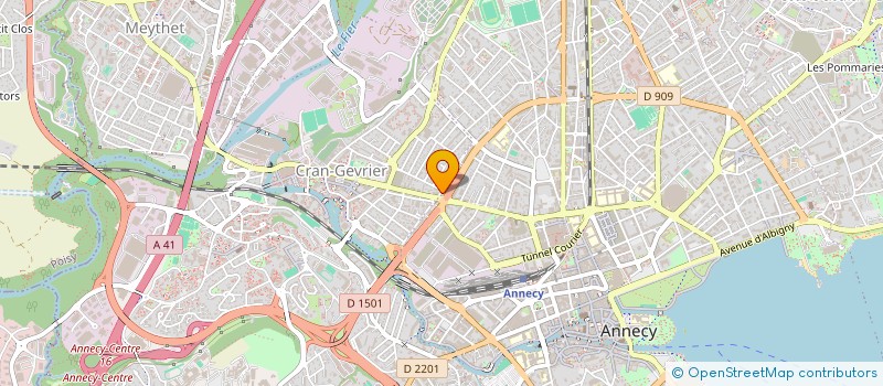 localisation de l'entreprise 910 879 303  à ANNECY