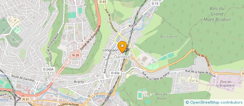 localisation de l'entreprise 910 914 241   DARNETAL