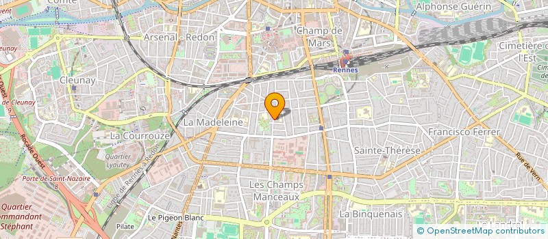 localisation de l'entreprise 910 927 706   RENNES