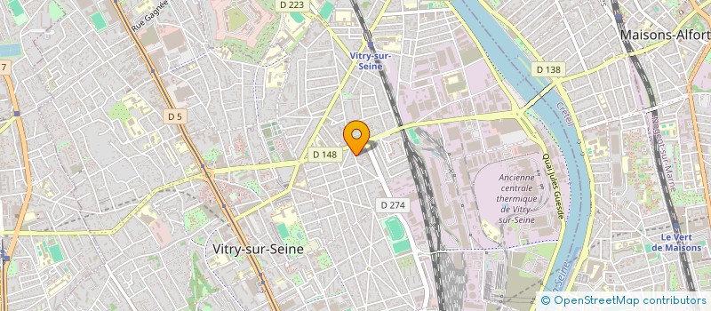 localisation de l'entreprise 910 944 982  à VITRY-SUR-SEINE
