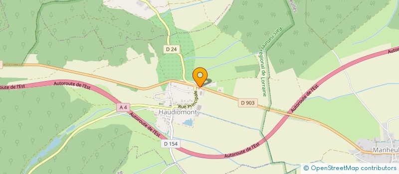 localisation de l'entreprise 910 954 874 à HAUDIOMONT