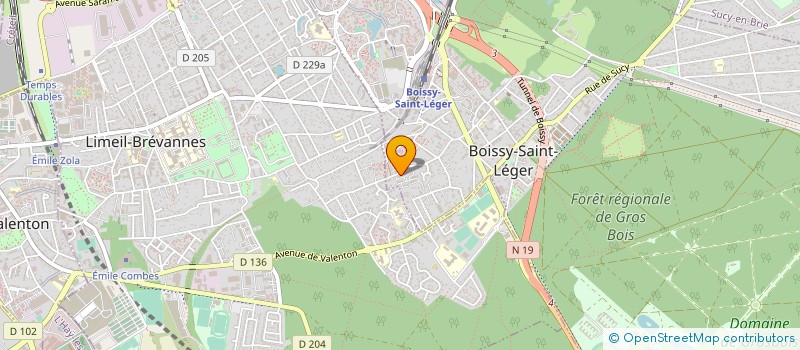 localisation de l'entreprise 910 963 081  à BOISSY-SAINT-LEGER
